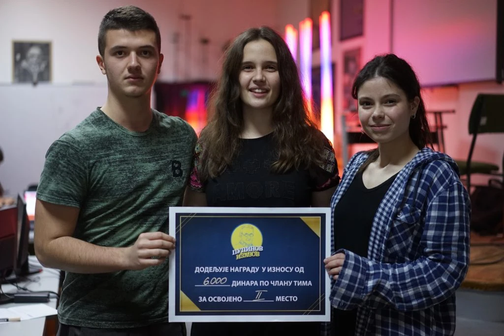 The second-placed team. Pupin's Challenge 2022 finale finished.