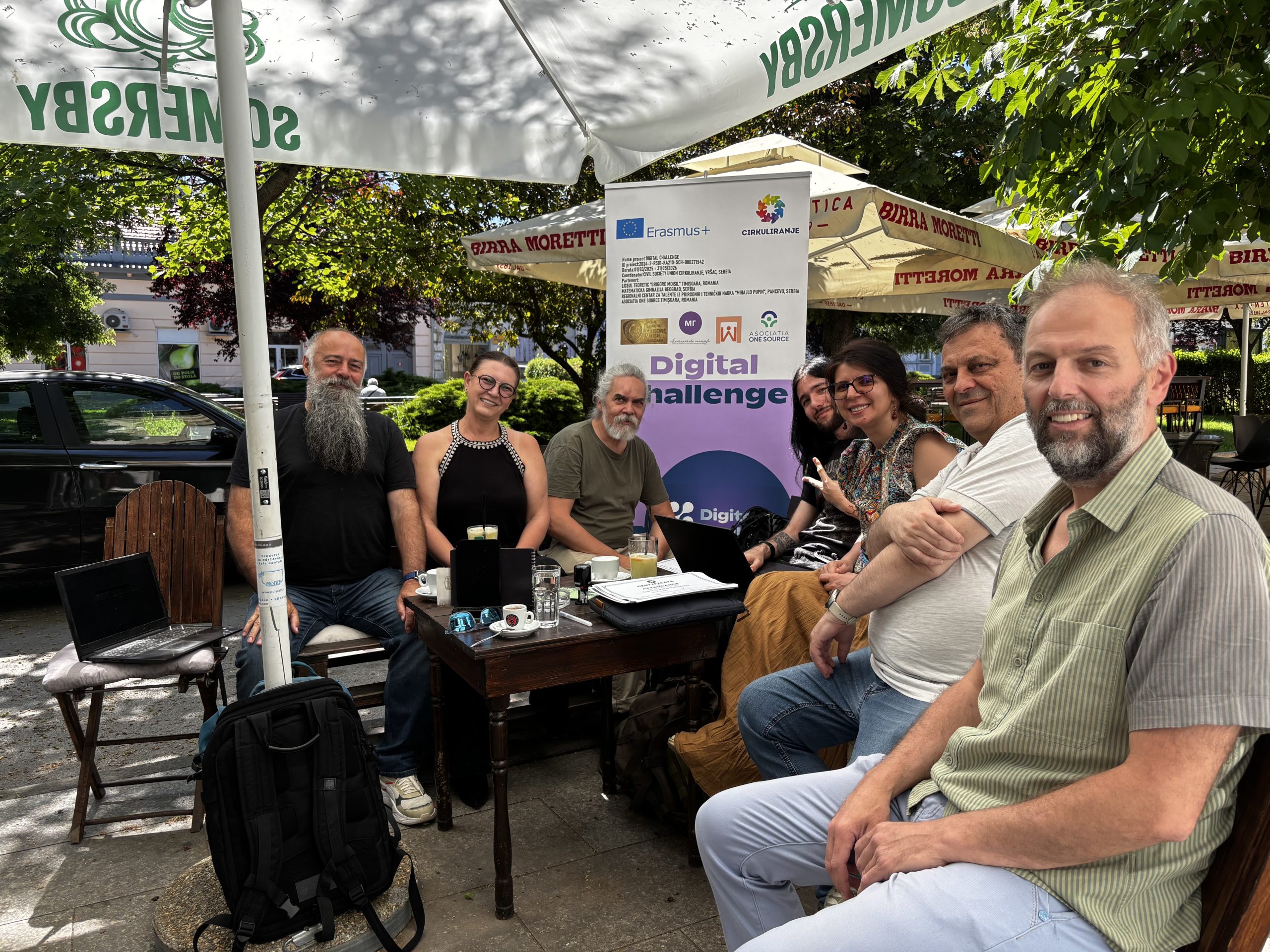 Partneri projekta Digitalni Izazov tokom završne aktivnosti u Pančevu i Vršcu
