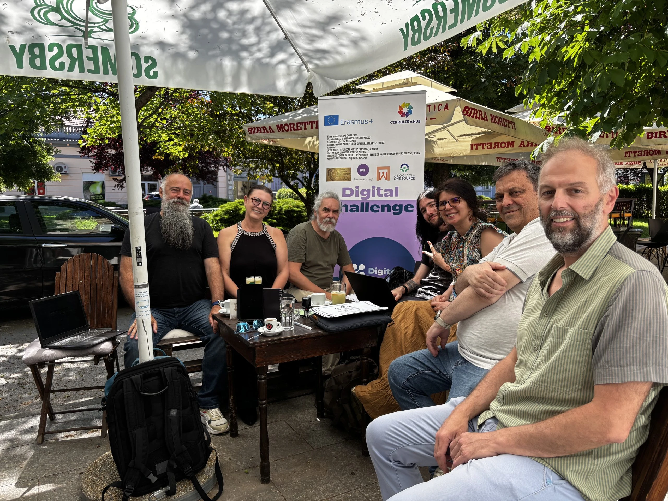 Partneri projekta Digitalni Izazov tokom završne aktivnosti u Pančevu i Vršcu
